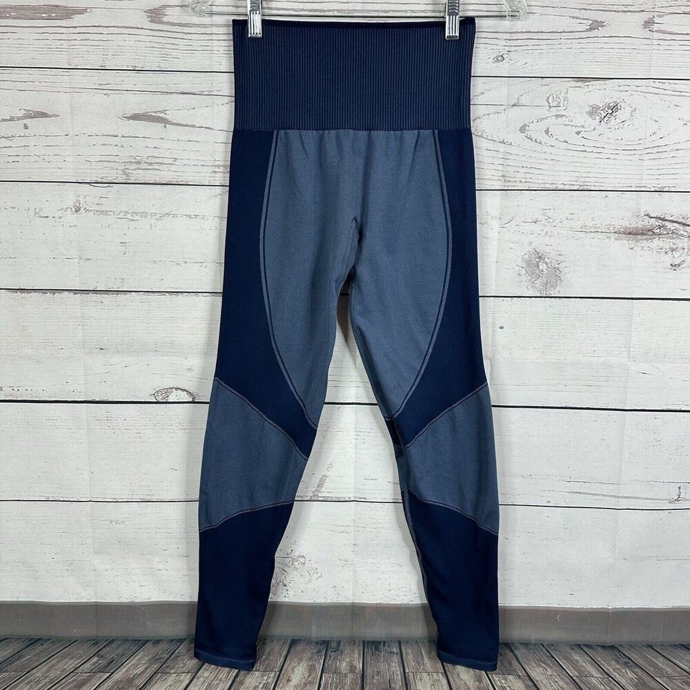 Third Love Leggings Womens Medium Blue Compression High Rise Shaping Seamless